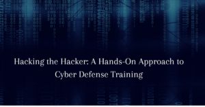 Hacking the Hacker: A Hands-On Approach to Cyber Defense Training